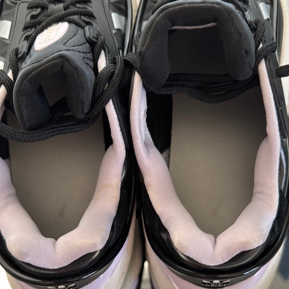 adidas  plusBlack and White Women's Athletic Shoes size 71/2 platform - Picture 5 of 10